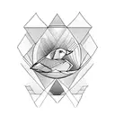 duck tattoo design idea
