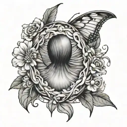 titties tattoo design idea