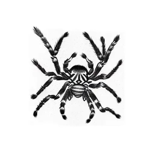 Spider tattoo design idea