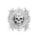 I want a text from psalm divided on two of my hands saying „even though they stumble,they will never fall,for the lord h tattoo design idea