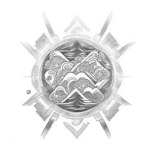 Aang tattoo design idea