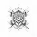 esoteric alchemy tattoo design idea