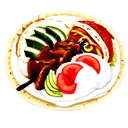 döner kebab  tattoo design idea