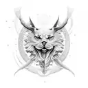 Caroline david love loyalty eternal tattoo design idea