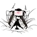 Jorogumo is a deadly spider-woman, able to both charm and inflict great suffering on those she deals with. It is one of  tattoo design idea