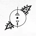 karma tattoo design idea