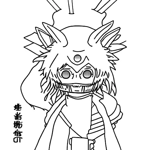 ghibli tattoo design idea