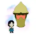 ghibli tattoo design idea