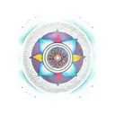 spiritual mandala tattoo design idea