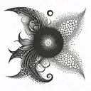 143 hidden within tattoo design idea