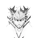 sasuke tattoo design idea