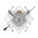 romanian map flag tattoo design idea