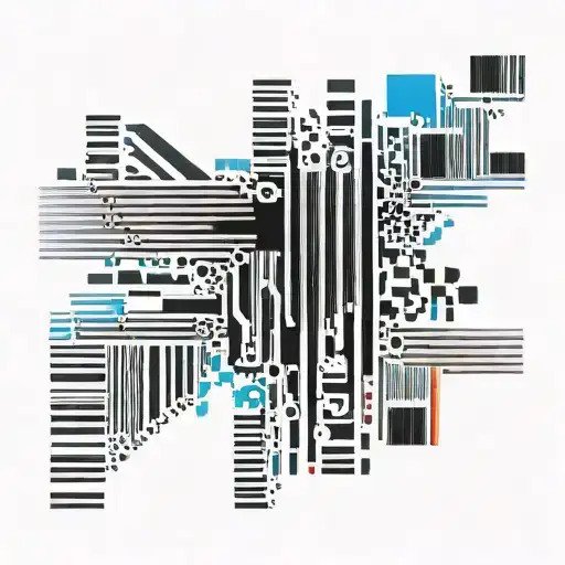 barcode tattoo design idea