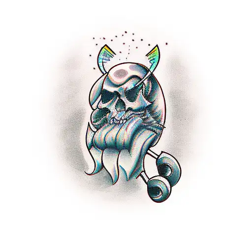 “If a man does not keep pace with his companions, perhaps it is because he hears a different drummer.  Let him step to t tattoo design idea