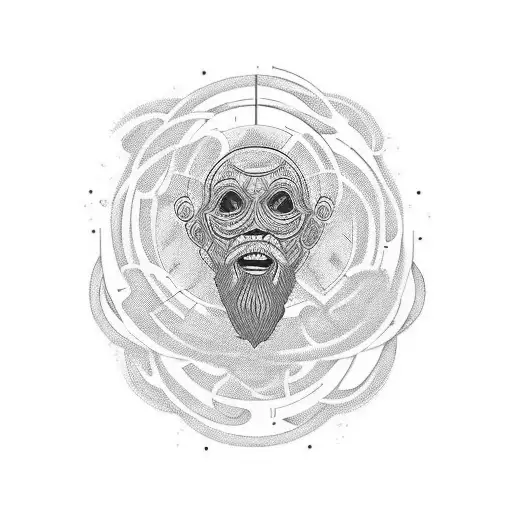 “If a man does not keep pace with his companions, perhaps it is because he hears a different drummer.  Let him step to t tattoo design idea