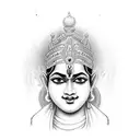 lord Krishna standing tattoo  tattoo design idea