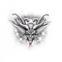 baphomet tattoo design idea