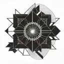 Sunny tattoo design idea