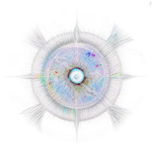 pulsar map tattoo design idea