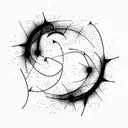 pulsar map tattoo design idea