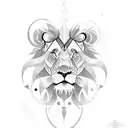 Lion Libra Sparta tattoo design idea