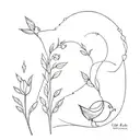 So I brought it up in a desperate prayer Lord, why are you keeping me here? Then He said to me, Child I'm planting seeds tattoo design idea