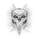 ghostface tattoo design idea