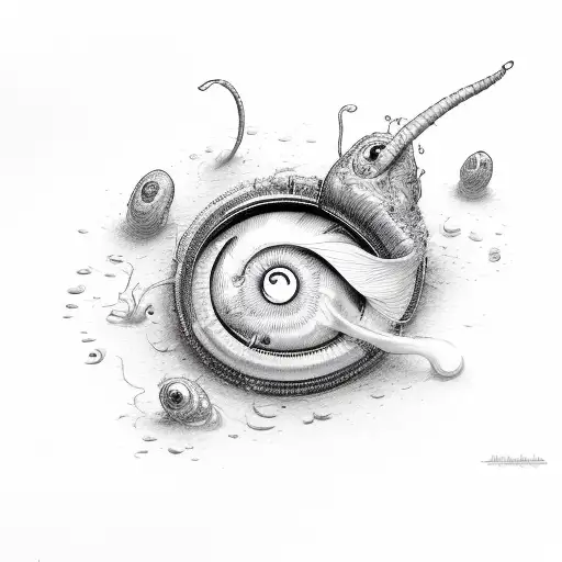 jerry smith as sperm cell tattoo design idea