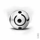 8 Ball tattoo design idea
