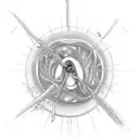 jerry smith as sperm cell tattoo design idea