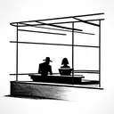 Nighthawks by Edward Hopper tattoo design idea