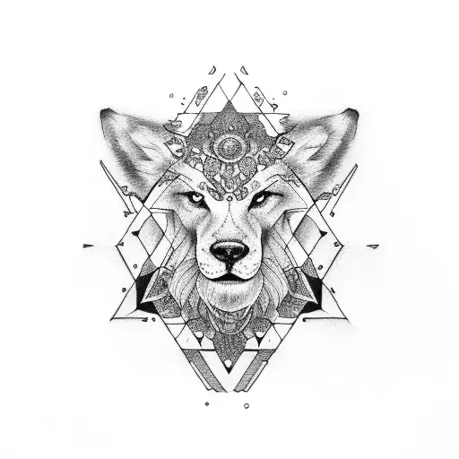leo and virgo  tattoo design idea