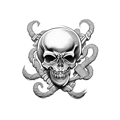 The hangman tarrot card tattoo design idea