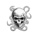 The hangman tarrot card tattoo design idea