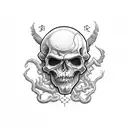 The hangman tarrot card tattoo design idea