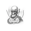 The hangman tarrot card tattoo design idea