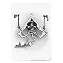 The hangman tarrot card tattoo design idea