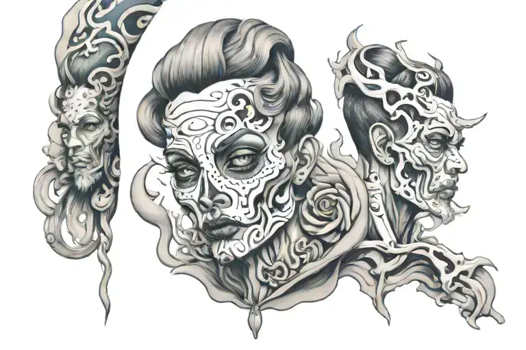 pop culture tattoo design idea