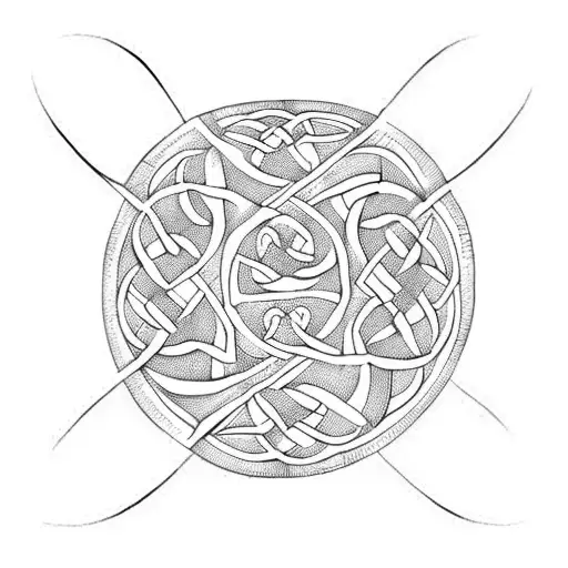 Celtic Knot tattoo design idea