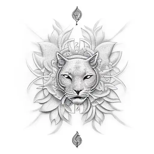 A simple yet powerful symbol of self-love and acceptance tattoo design idea