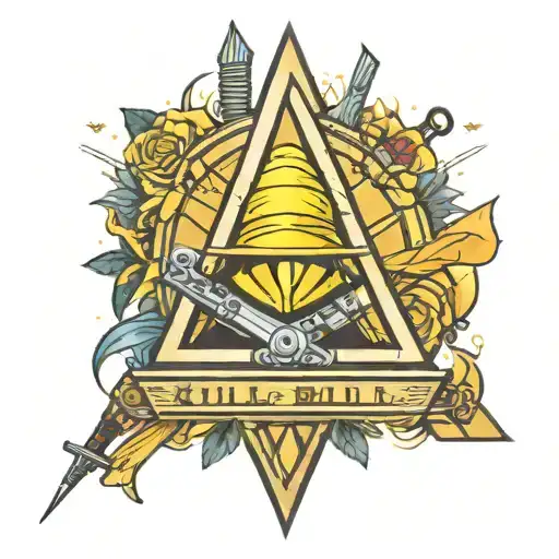 kill bill cipher tattoo design idea