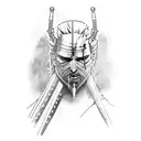 Witcher sleeve tattoo design idea