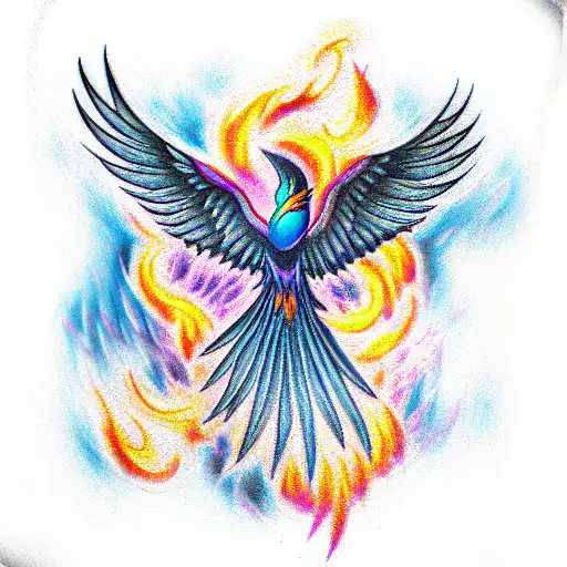 Phoenix stock vector Illustration of phoenix feathers  67193156
