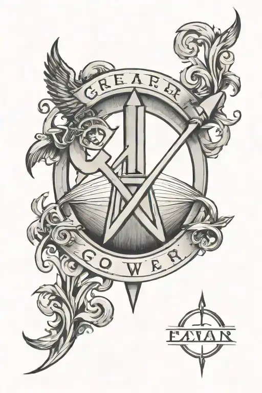 I am greater than the highs and lows, God is greater than the highs and lows  tattoo design idea