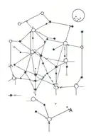 big dipper and little dipper highlight the north star. in the big dipper line work incude Mami in morse code tattoo design idea