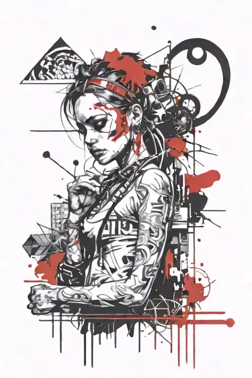 opica hip hop artist tattoo design idea