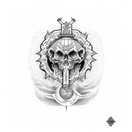 san Judas  tattoo design idea