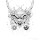 frase Solve et Coagula tattoo design idea