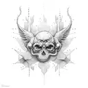 frase Solve et Coagula tattoo design idea