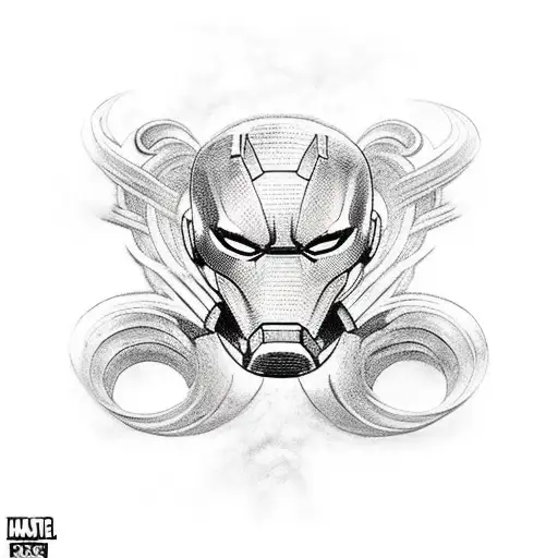 marvel infinity saga tattoo design idea